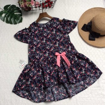 váy đuôi cá 2 tầng thô hoa size 7-10